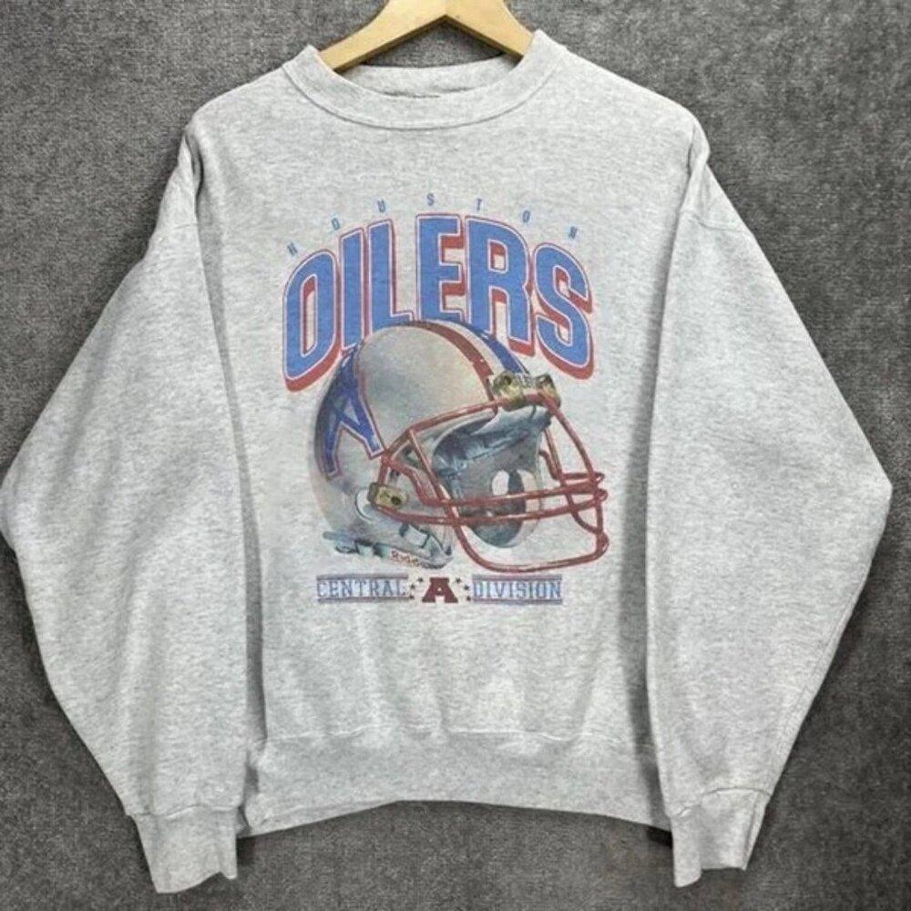 90S Houston Oilers Football Sweatshirt